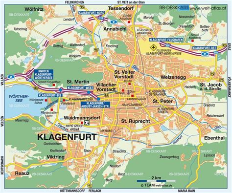 university of klagenfurt map